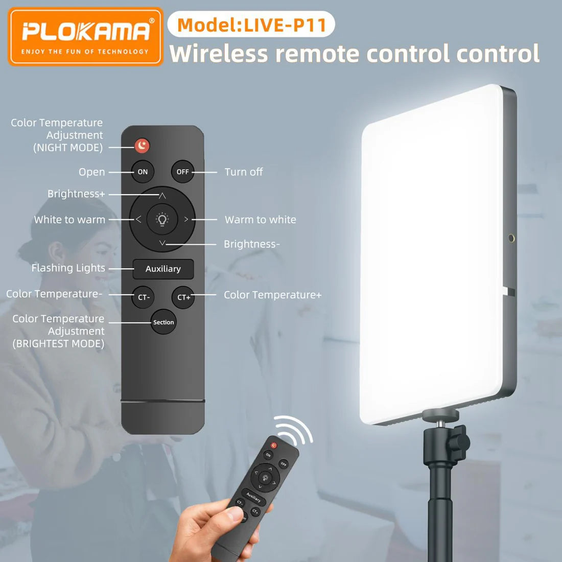 Led Fill Light: Live P-24