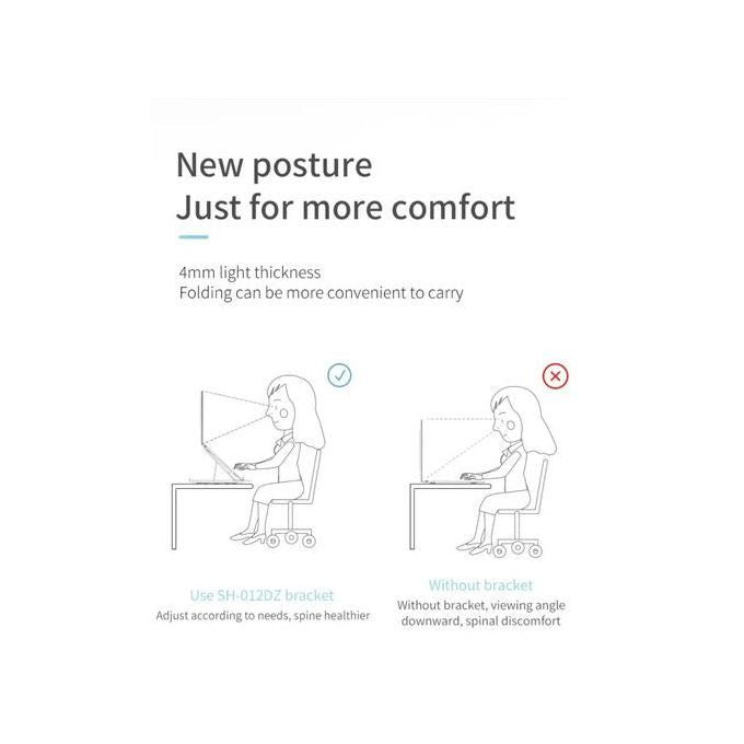 Support de bureau pour ordinateur portable