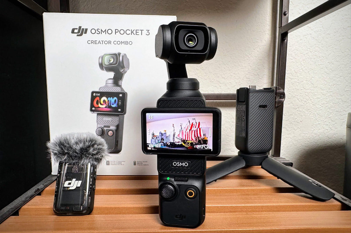 DJI Osmo Pocket 3 4K Gimbal
Camera Creator Combo