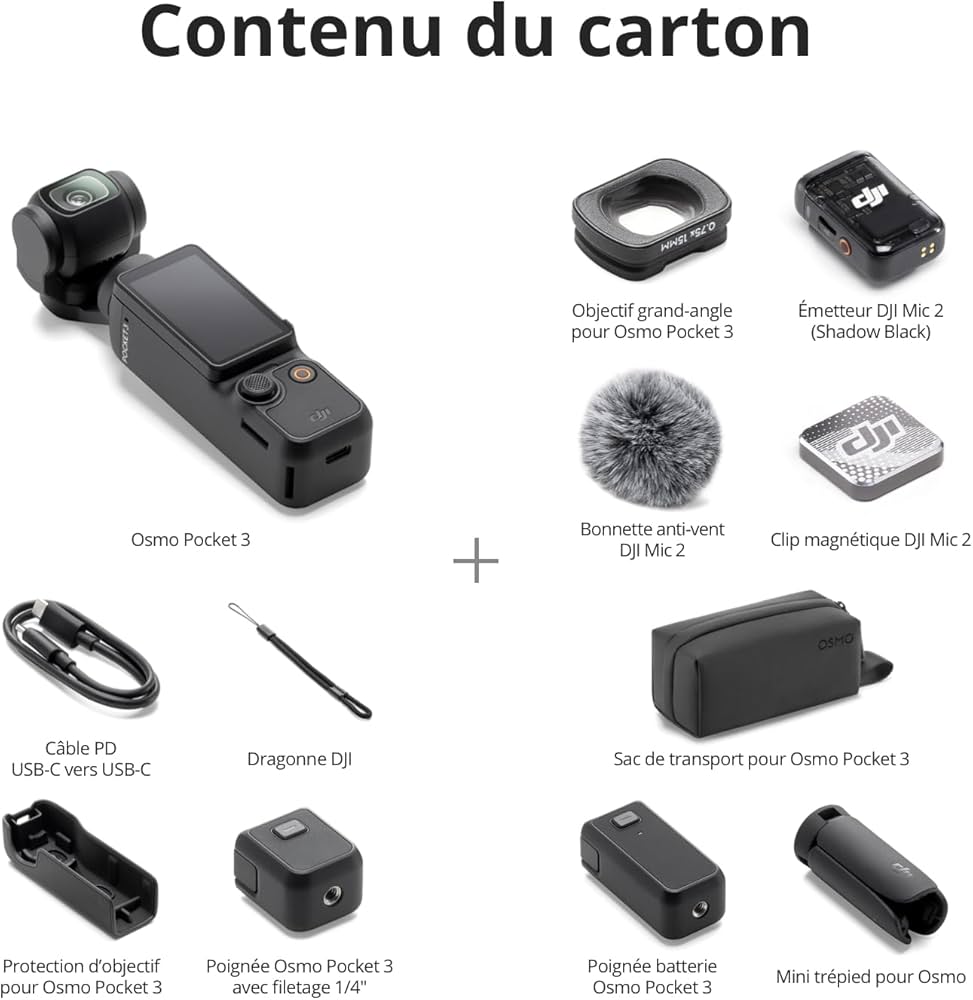 DJI Pocket 3 Creator Combo