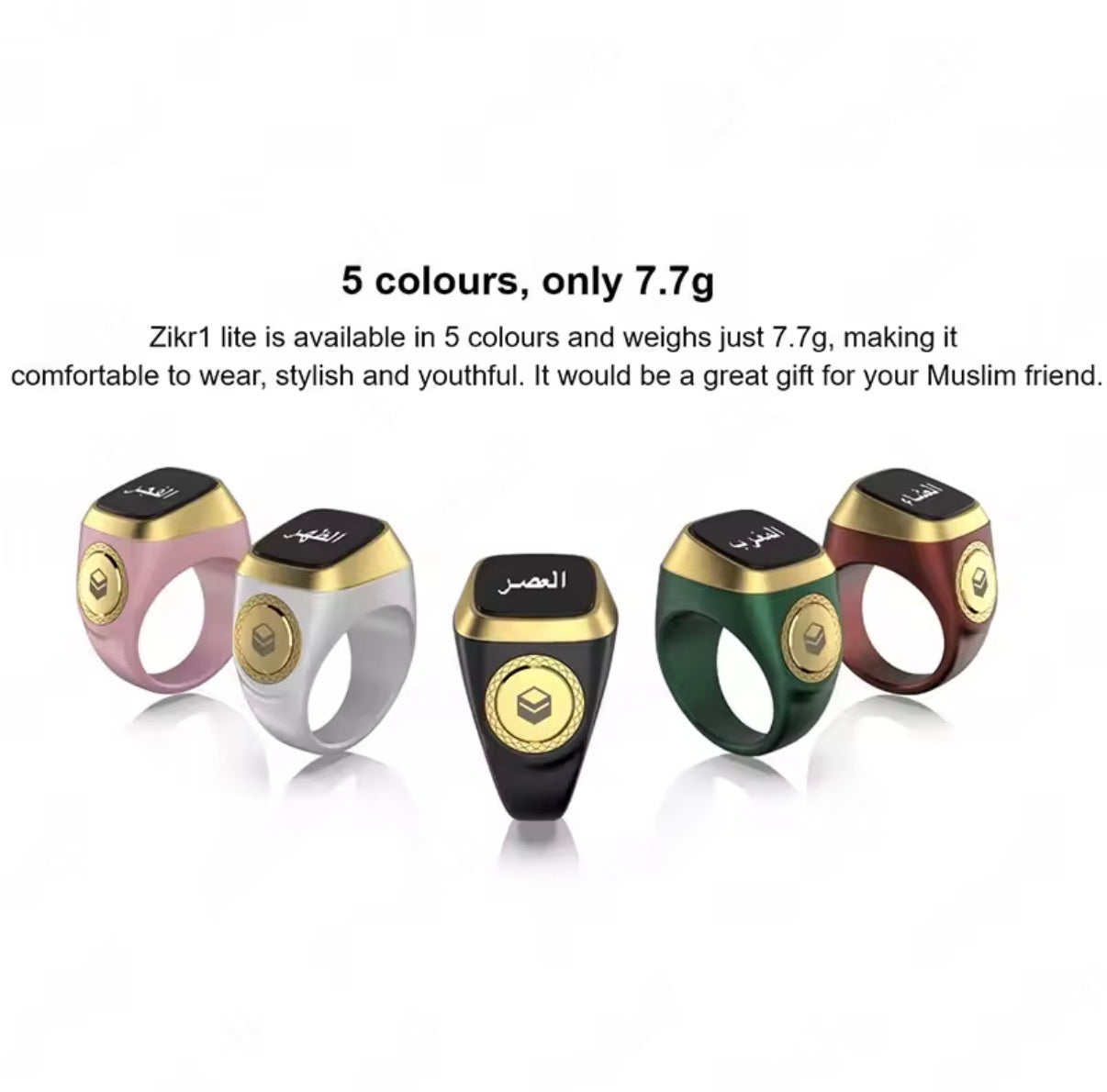 IQibla Smart Zikr Ring