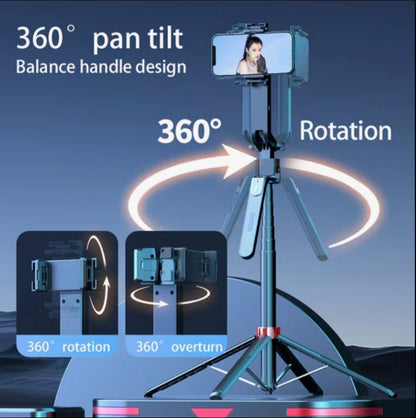 Bâton à selfie intelligent avec suivi facial