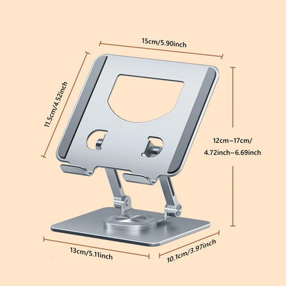 Support rotatif pour mini tablette