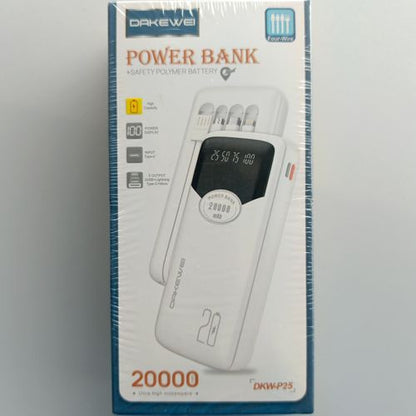 Batterie Externe Dakawei 20 000mAh