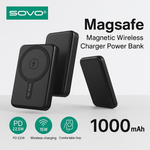 10000mAh chargeur magnétique sans fil batterie externe